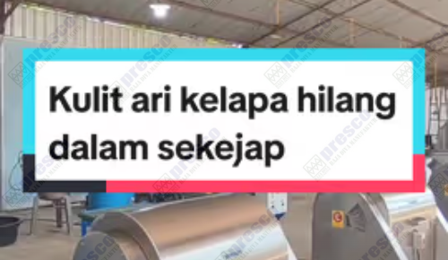 Spesifikasi Mesin Pengupas Kulit Ari